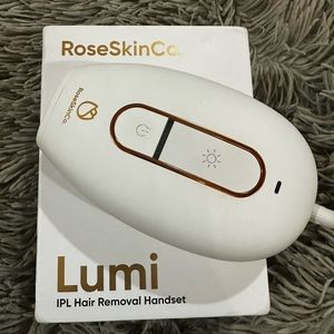 IPL Hair Removal Handset Lumi Rose Skin